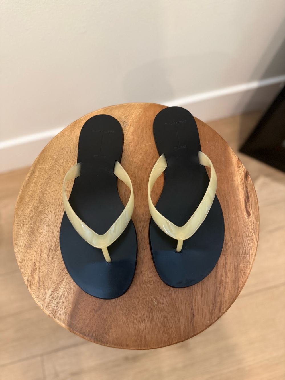 Black Suede Studio Jeli Flat